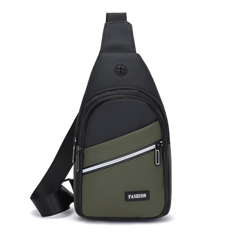 Men's Slanted Business Oxford Cloth Practical Men's Chest Bags