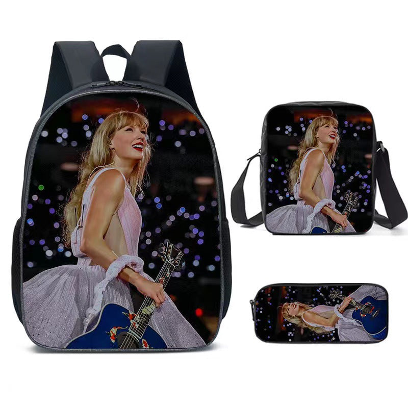 Trendy Taylor Swift Three-piece Suit Pencil Bags