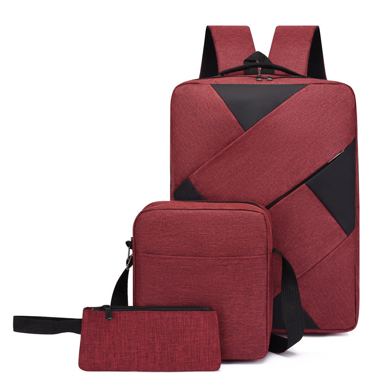 Women's & Men's & Business Fashion Simple Computer College Backpacks