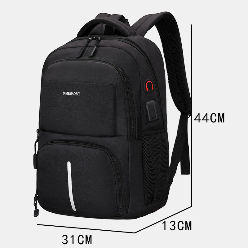 Men's Large Capacity Simple Business Computer Leisure Backpacks