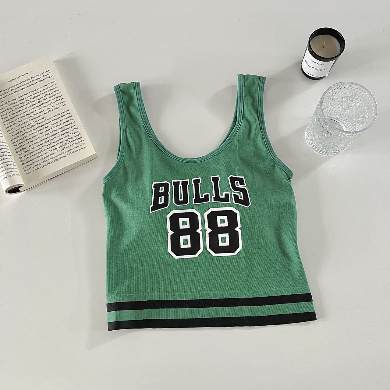 Women's Vest With Chest Pad Fixed Cup Sleeveless Tanks Camis