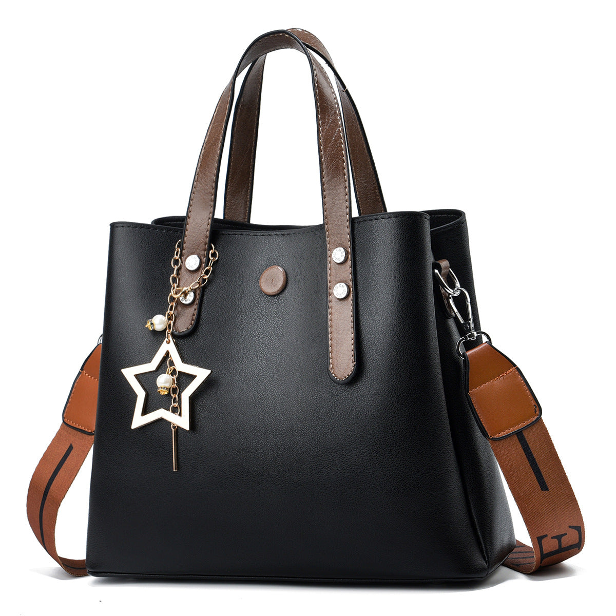 Classic Women's Comfortable Fashion Simple Big Crossbody Bags