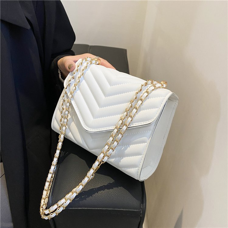 Durable Women's Stylish Texture Commuter Female Crossbody Bags