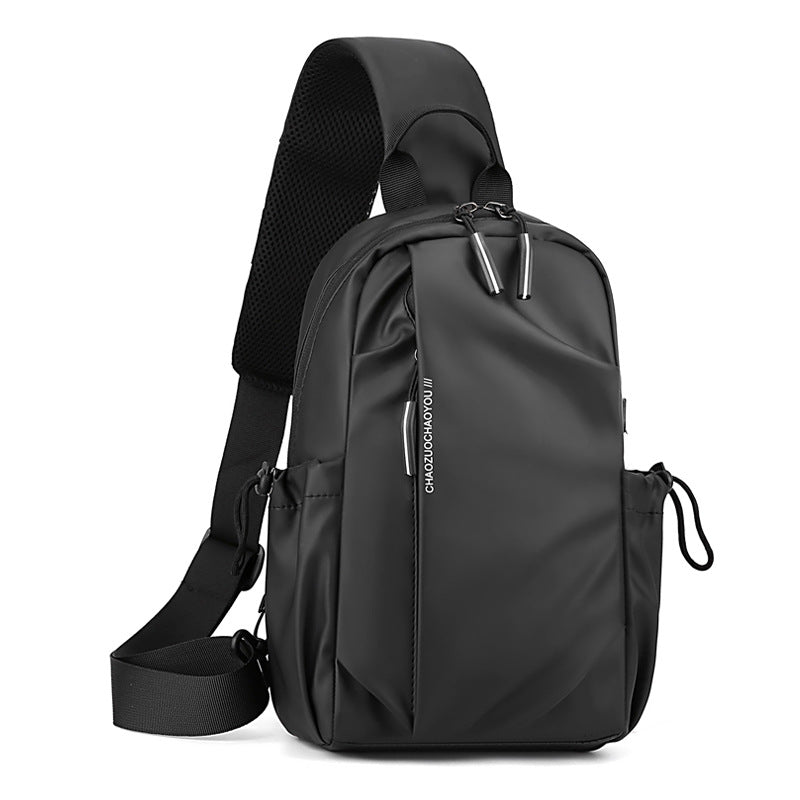 Women's & Men's & Personality Derm Fashion Leisure Design Men's Chest Bags