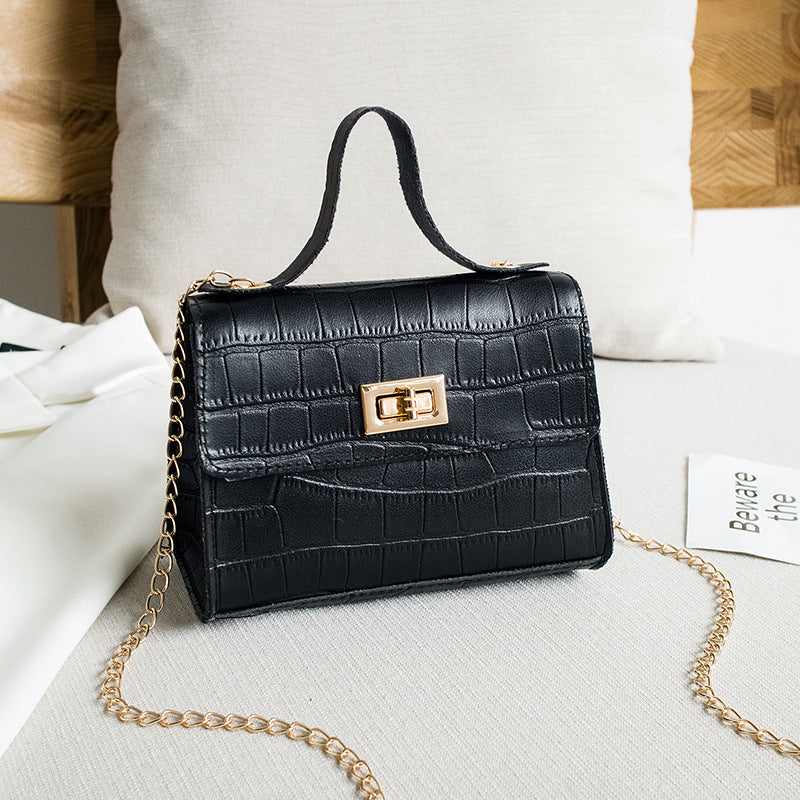 Women's Classic Crocodile Pattern Chain Fashion Crossbody Bags
