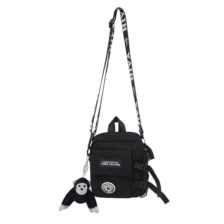 Women's & Men's & Trendy Cool Neutral Nylon Style Crossbody Bags