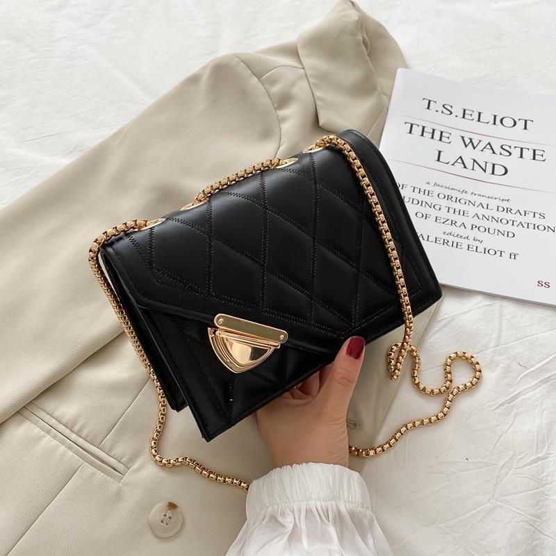Women's Summer Chain Fashion Western Style White Crossbody Bags