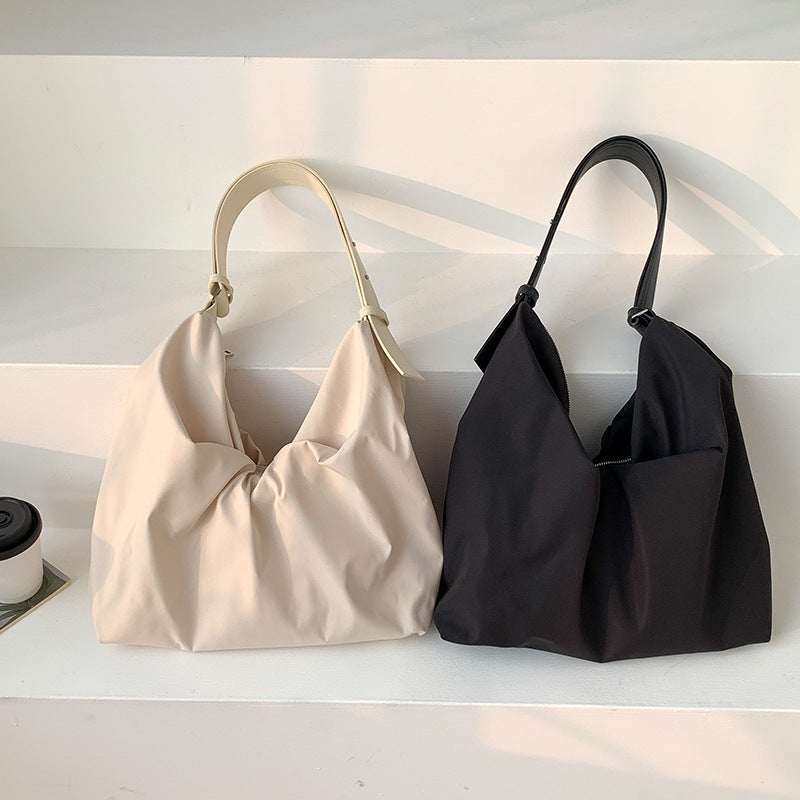 Women's Soft Collapse Large Capacity Minority Underarm Bags