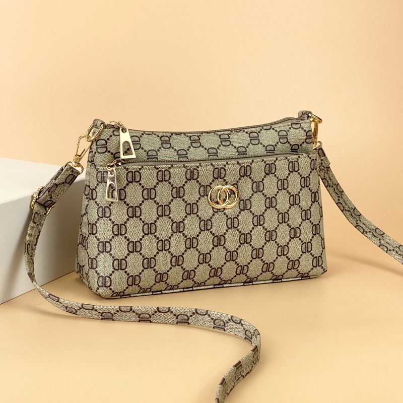 Women's Korean Fashion Large Capacity Mother Mobile Crossbody Bags