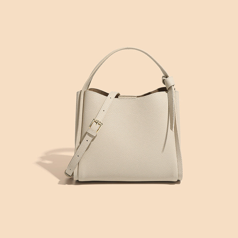 Women's Fashion Genuine Leather High-grade Simple Portable Shoulder Bags