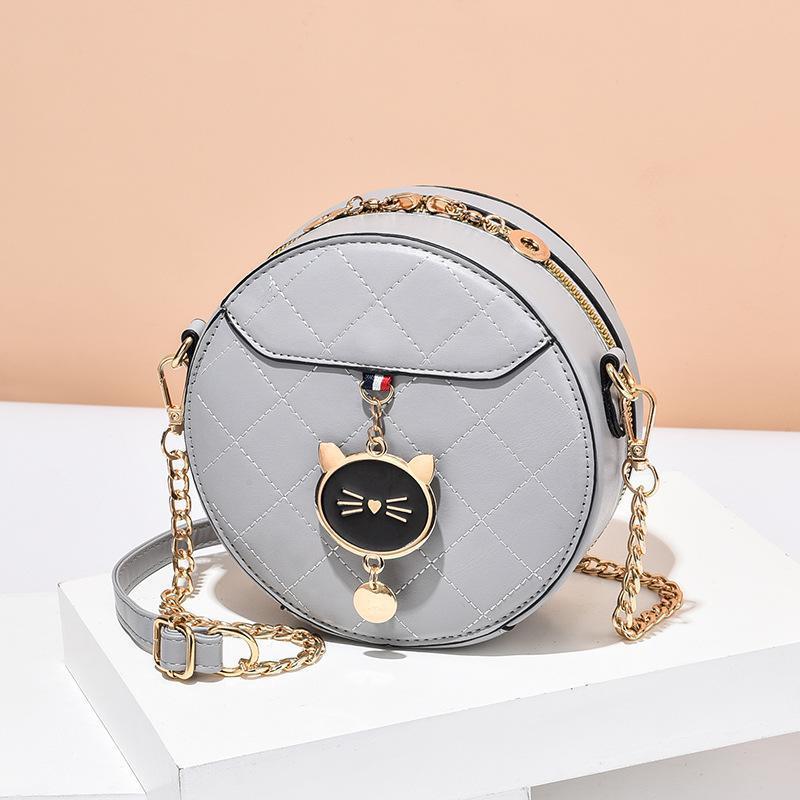 Women's Niche Popular Korean Cat Round Western Bags