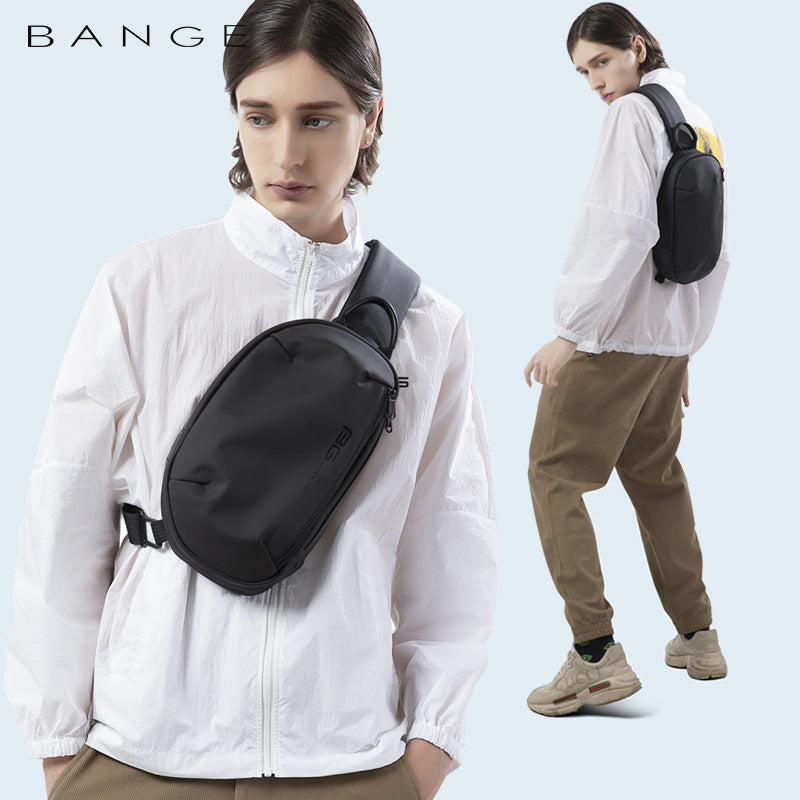 Men's Beautiful Fashion Pretty Waterproof Korean Men's Chest Bags