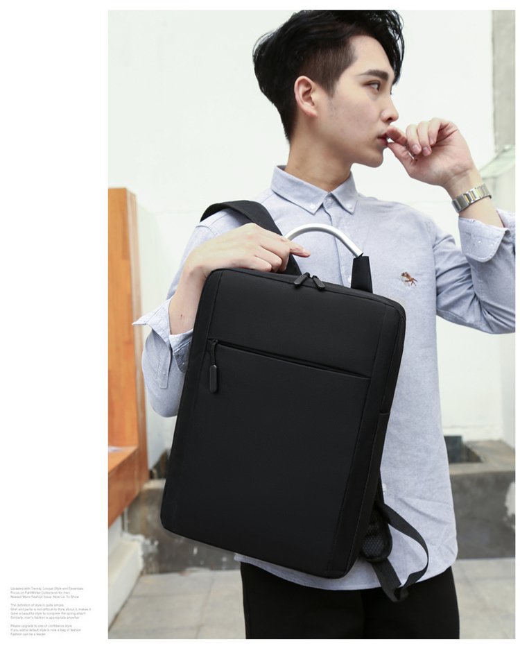 Men's Computer Printable Gift Business Rechargeable Backpacks
