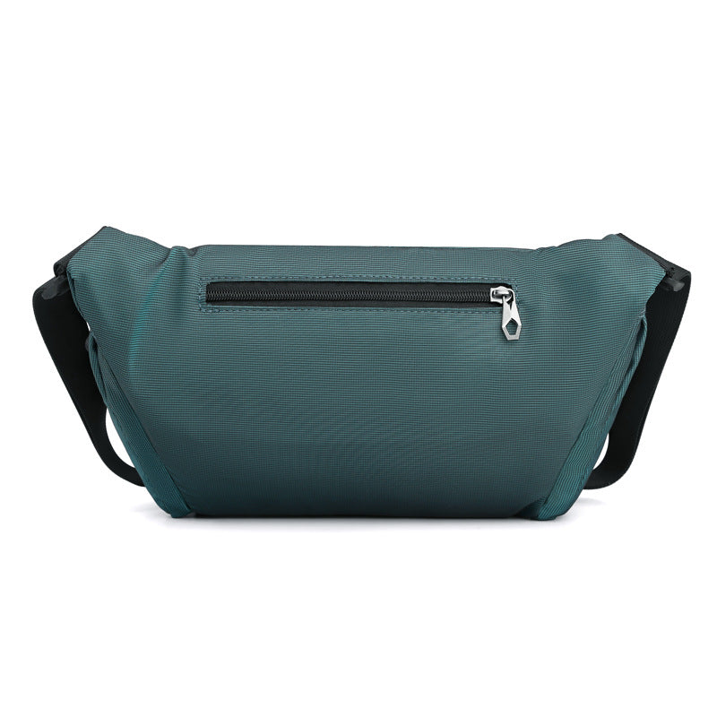 Pretty Men's Trendy Large Capacity Waterproof Men's Chest Bags