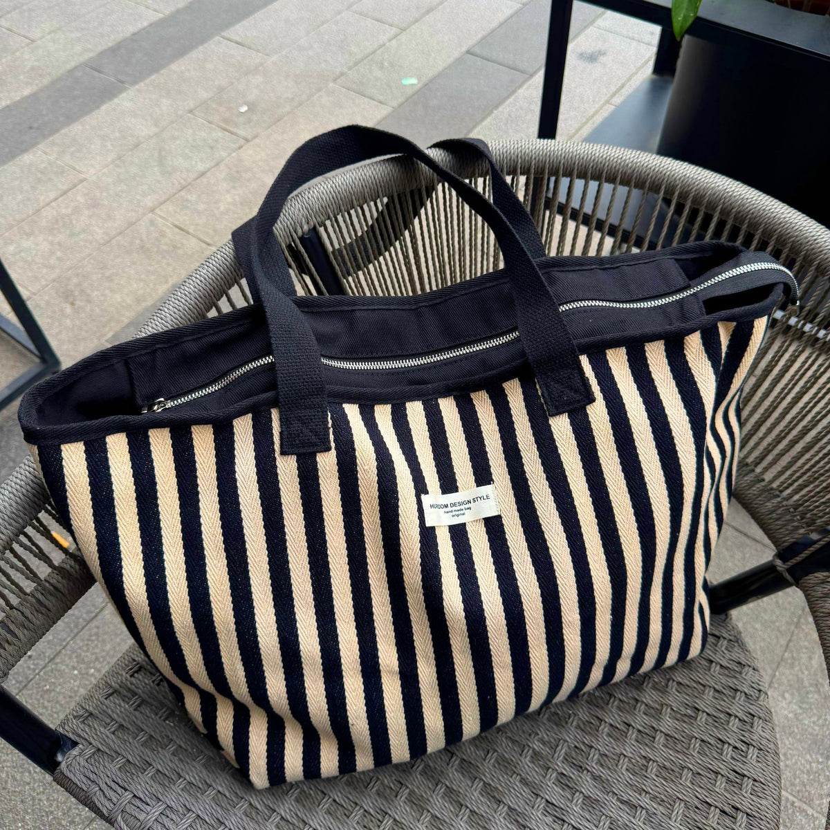 Women's Canvas Large Capacity Korean Style Idle Women's Shoulder Bag