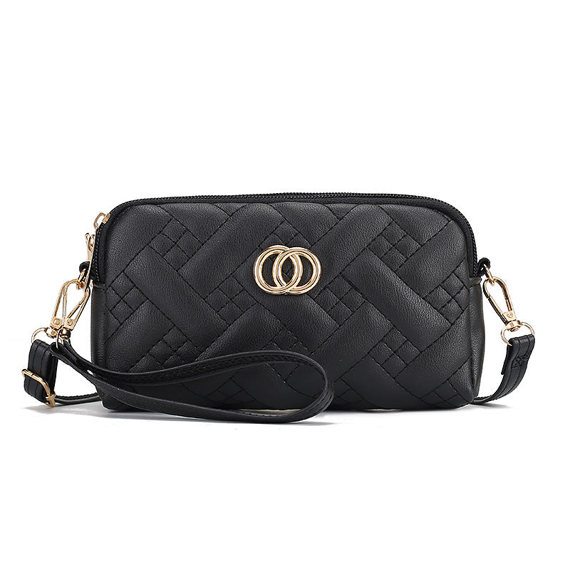 Women's Clutch Wrist Retro Change And Mobile Shoulder Bags