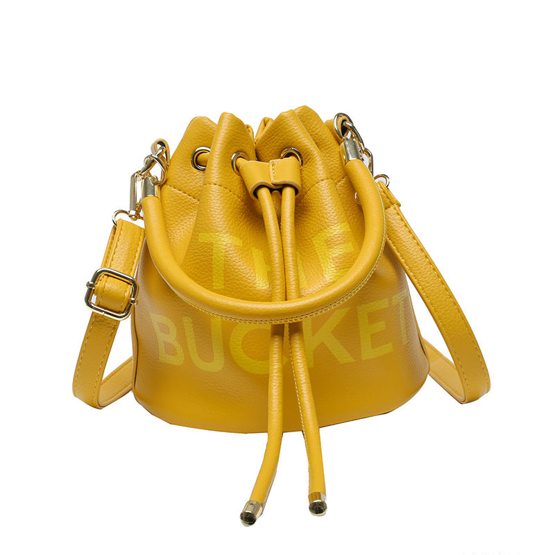 Slouchy Women's Glamorous Fashion Popular Letter Shoulder Bags