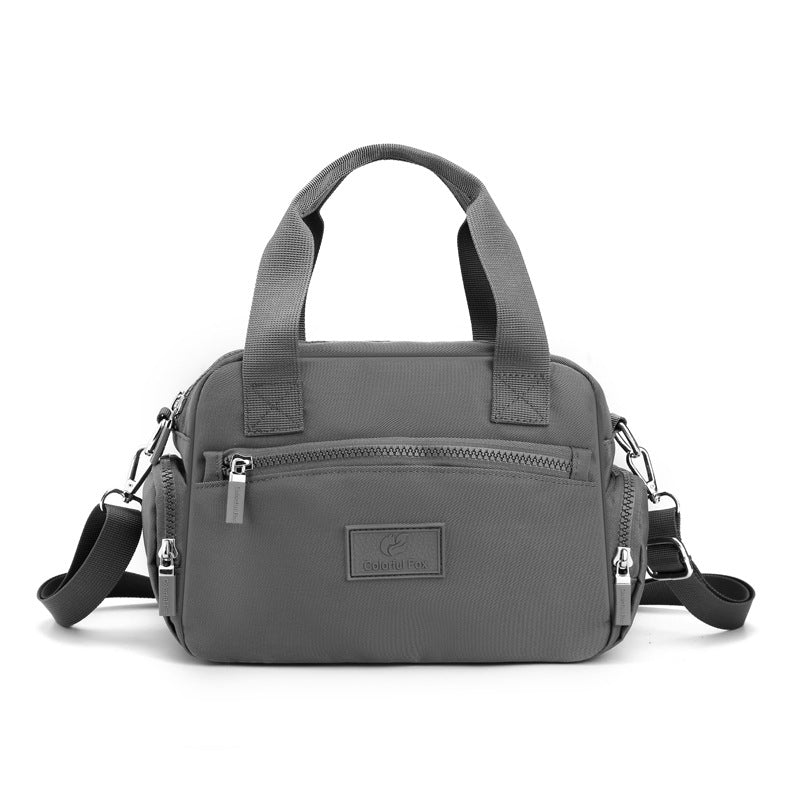 Women's Large Capacity Waterproof Simple Fashion Nylon Handbags