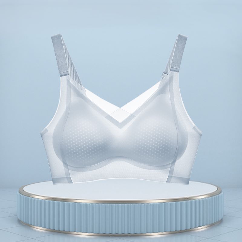 Women's Ice Skin Cool Feeling Lifting Thin Breathable Seamless Everyday Bras