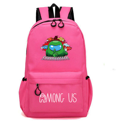 Children's Among Primary Space Werewolf Killing Surrounding The Backpacks