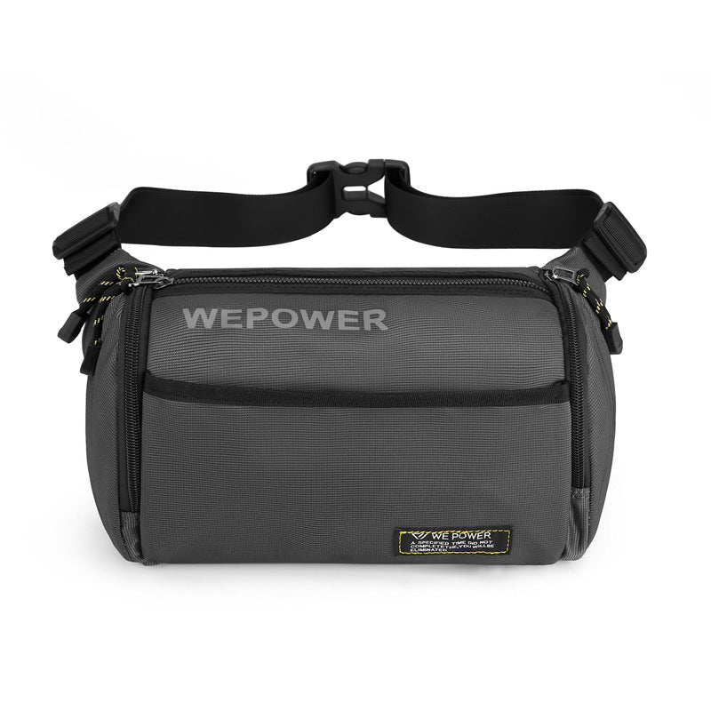 Pretty Men's Trendy Large Capacity Waterproof Men's Chest Bags