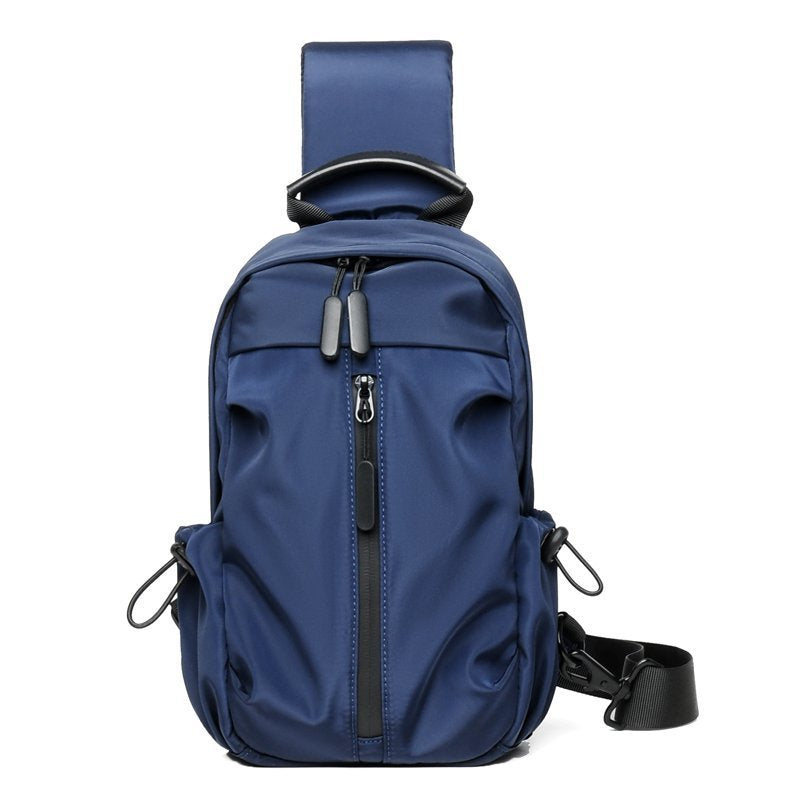 Men's Business Trip Oxford Cloth Fashion Men's Chest Bags