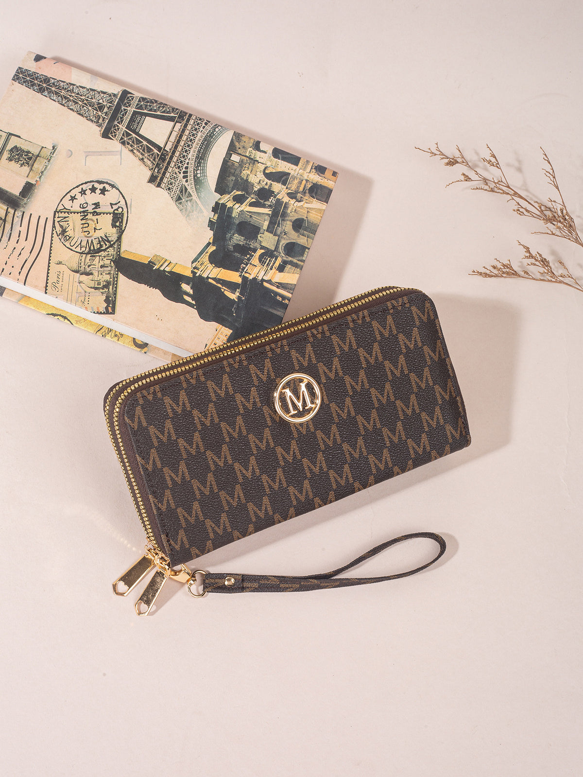 Women's Printed Fashion Simple Stylish Versatile Element Ladies Wallet