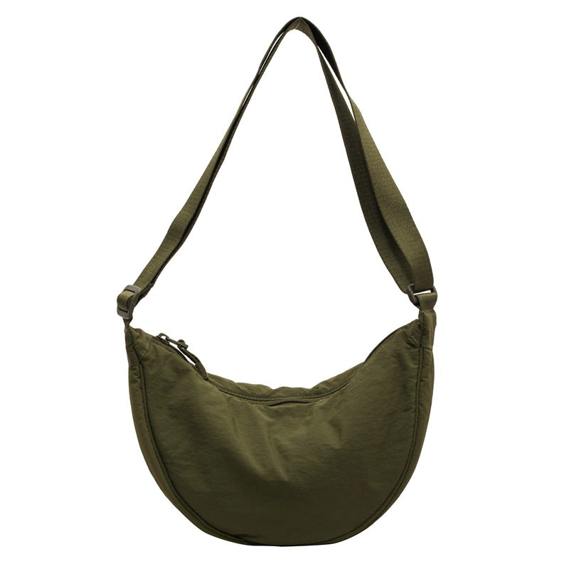 Women's & Men's & Commuter Simple Waterproof Lightweight Dumpling Crossbody Bags