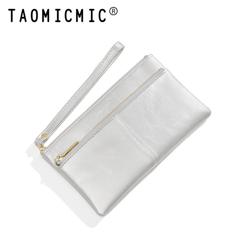 Women's Niche Large Capacity Long Stylish Portable Ladies Wallets