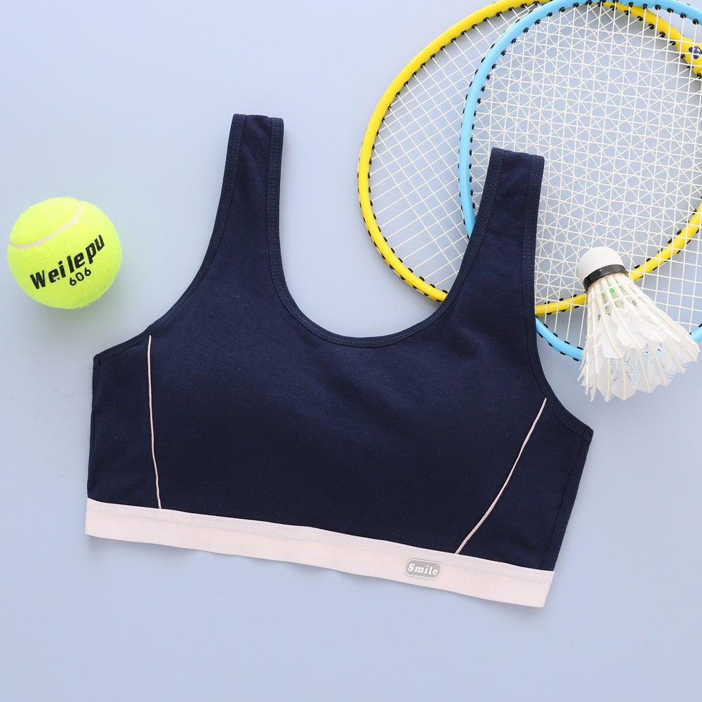 School Junior High Youth Puberty Vest Bras