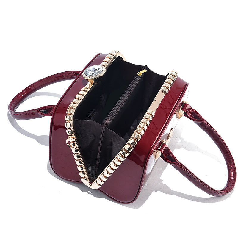 Women's Mini Pink Western Style High Quality Handbags