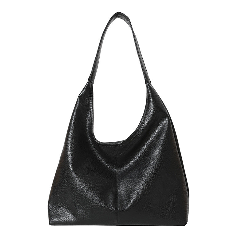 Black High Sense Large Capacity Totes Shoulder Bags