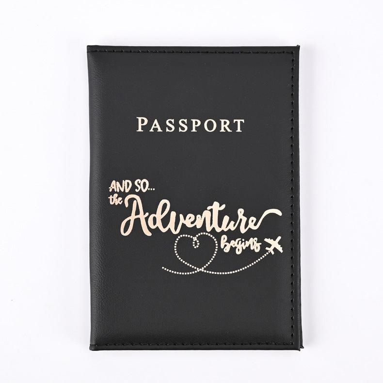 Attractive Pattern Passport Cover Ticket Clip Card Holder