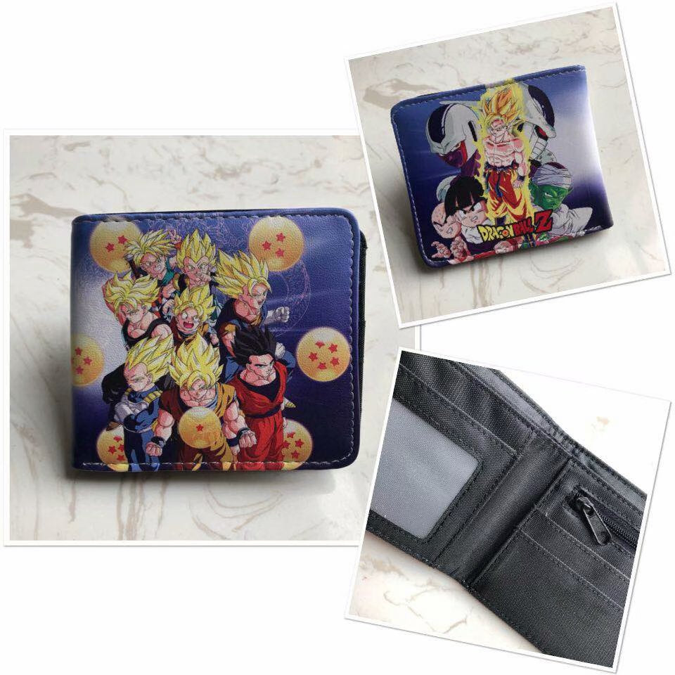 Anime Dragon Ball Short Personality Simple Coin Purses