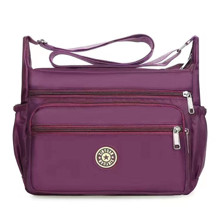 Women's Oxford Stall Large Capacity Leisure Flower Crossbody Bags