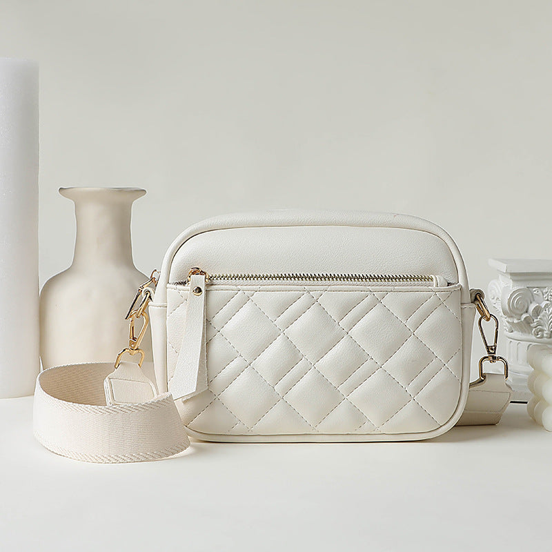 New Women's Trendy Large Capacity Diamond Crossbody Bags