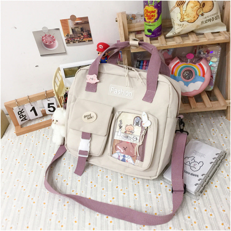 Capacity Design Fashion One Portable Commuter Soft Shoulder Bags