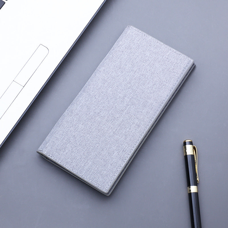Men's Trendy Long Canvas Oxford Cloth Men's Wallets