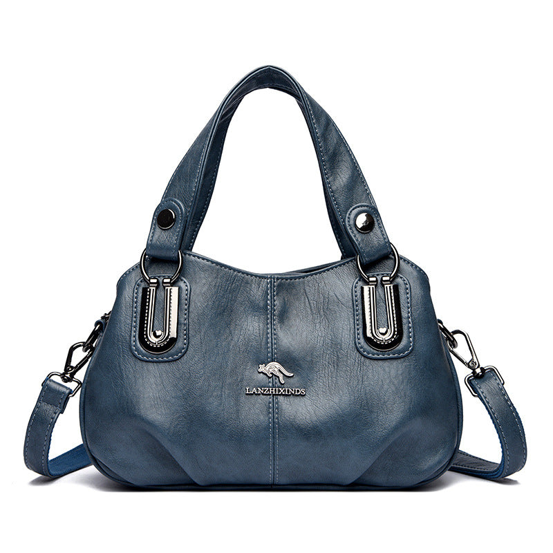 Classic Slouchy Large Capacity Shell Mother Handbags