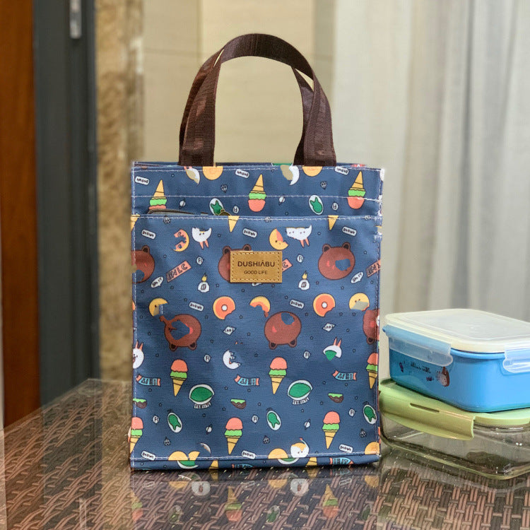 Volume Waterproof Lunch Box Snack Make-up Handbags