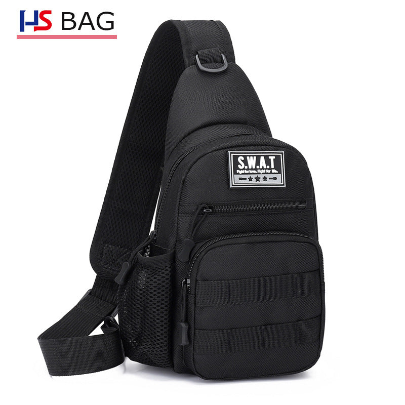 Men's Korean Oxford Cloth Large Capacity Camouflage Men's Chest Bags
