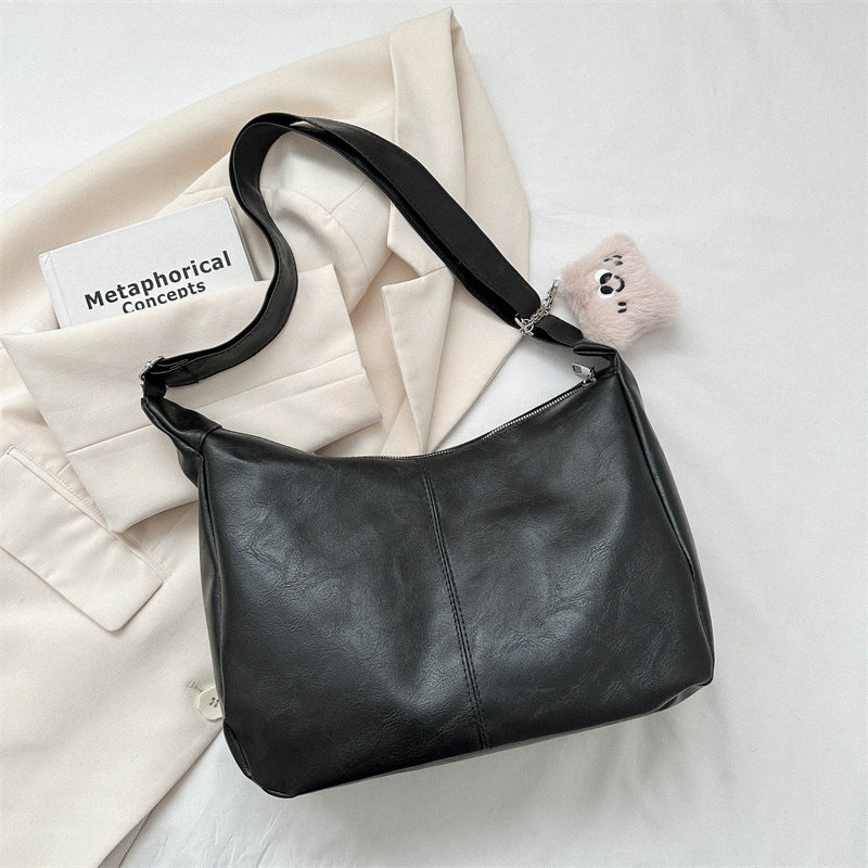 Retro Niche Commuter Winter Female Korean Shoulder Bags