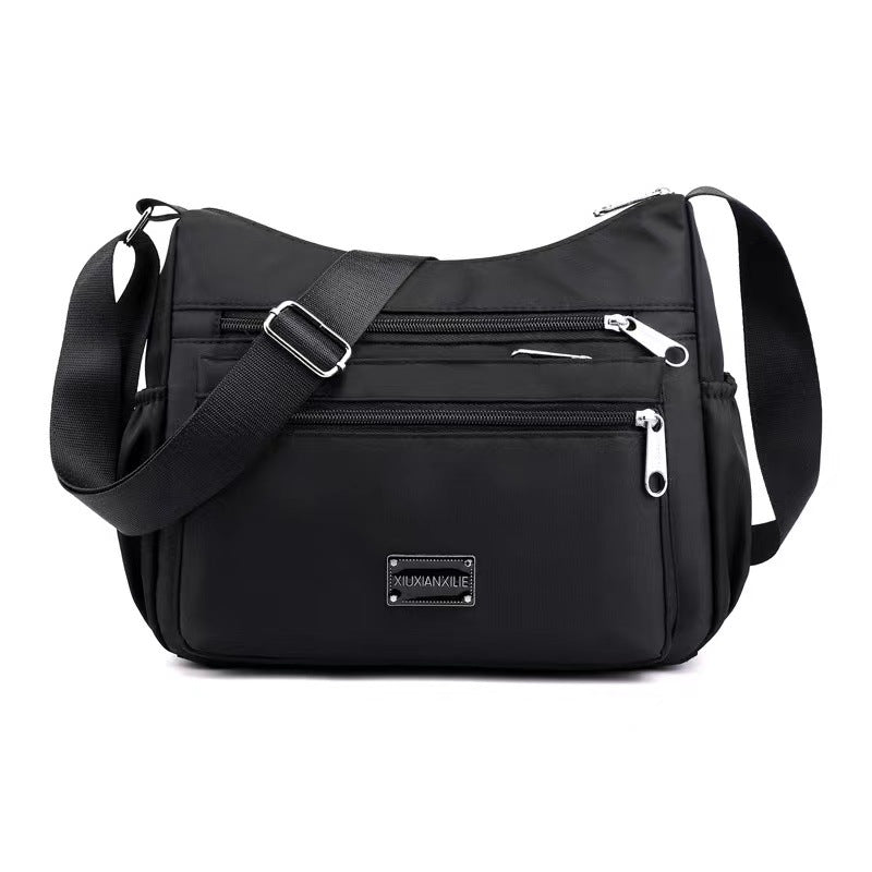 Women's Large Capacity Nylon Canvas Mother Business Shoulder Bags