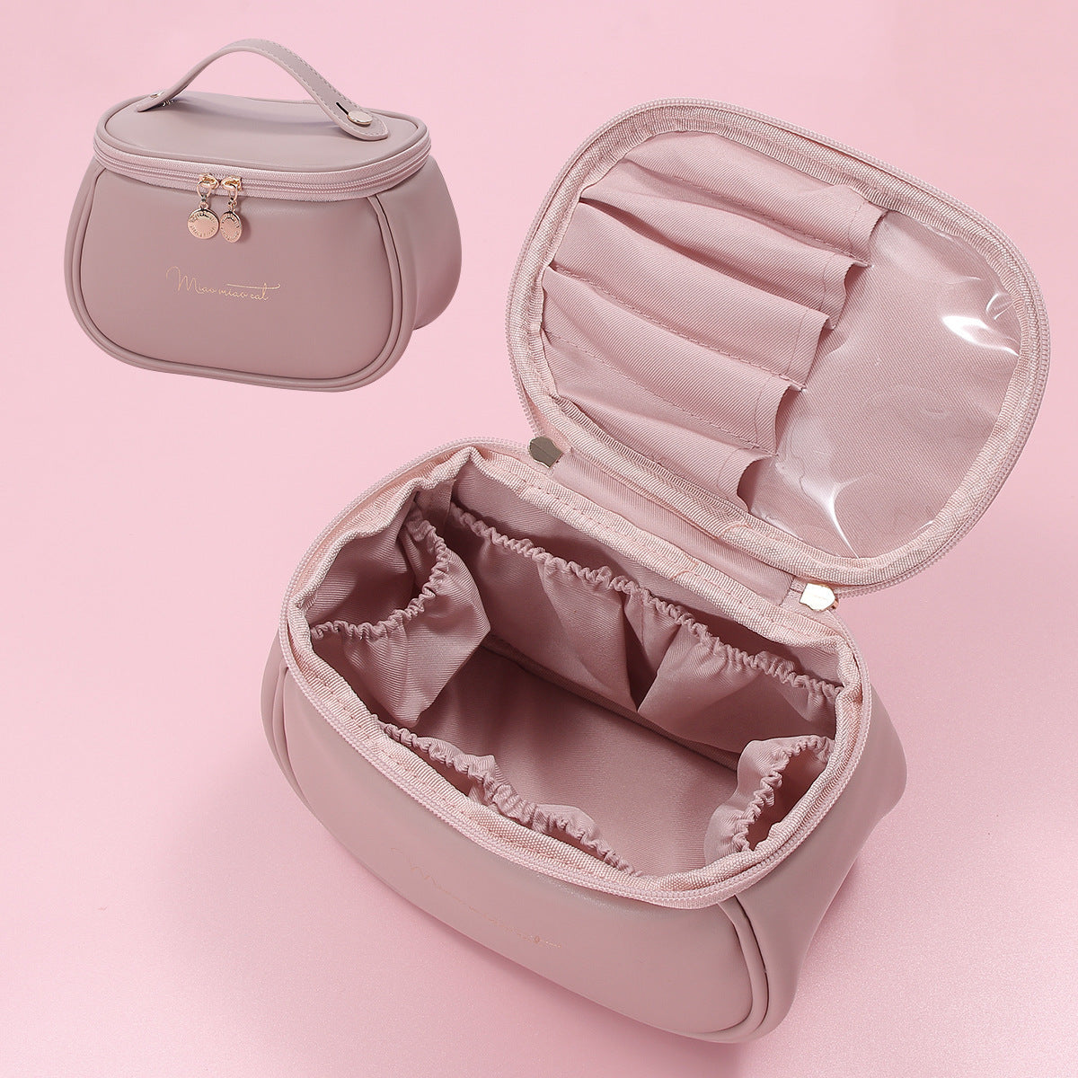 Large Capacity Storage Waterproof Fashion Sense Portable Light Makeup Bag