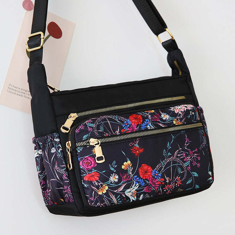 Women's Fashion Nylon Cloth Mummy Canvas Stall Shoulder Bags