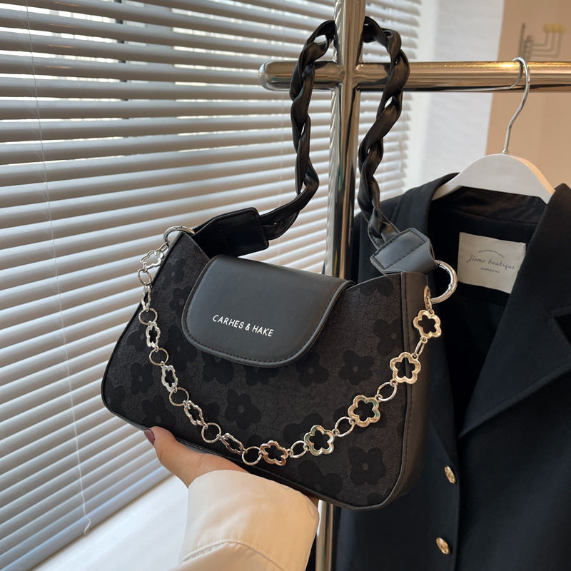 Women's Retro Fashion Summer Large Capacity Underarm Shoulder Bags