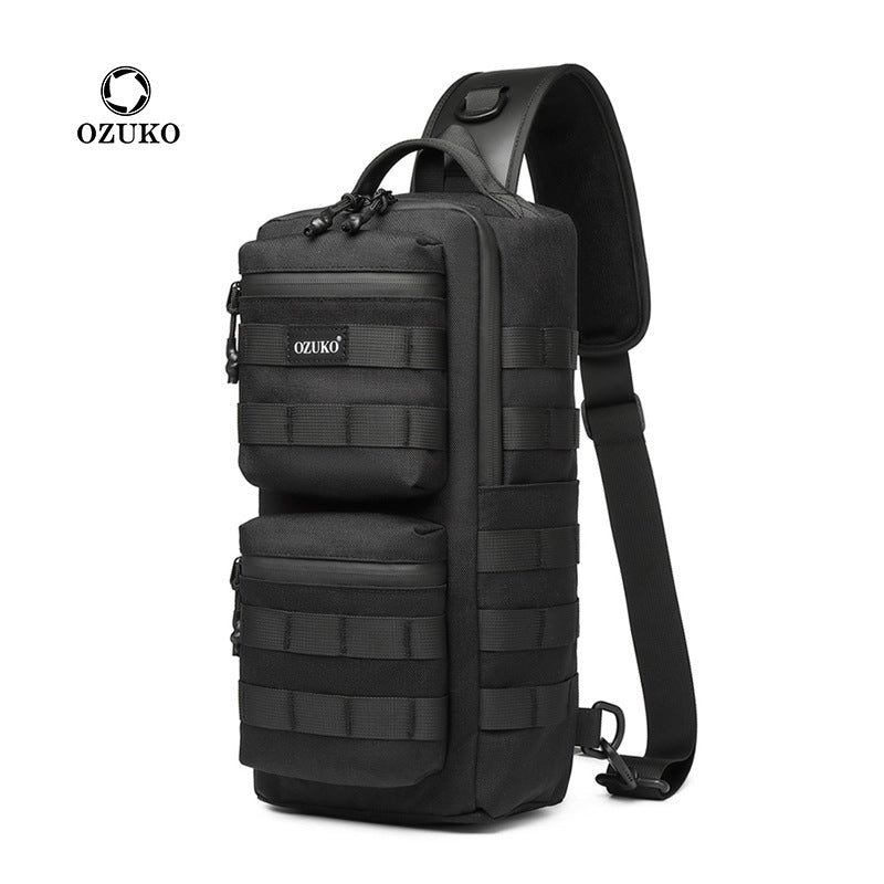 Casual Men's Charming Versatile Durable Waterproof Men's Chest Bags