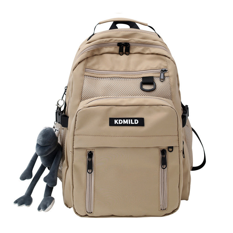 Women's & Men's & Korean High College Versatile Large Backpacks