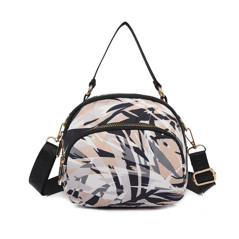 Slouchy Women's Korean Style Nylon Cloth Crossbody Bags