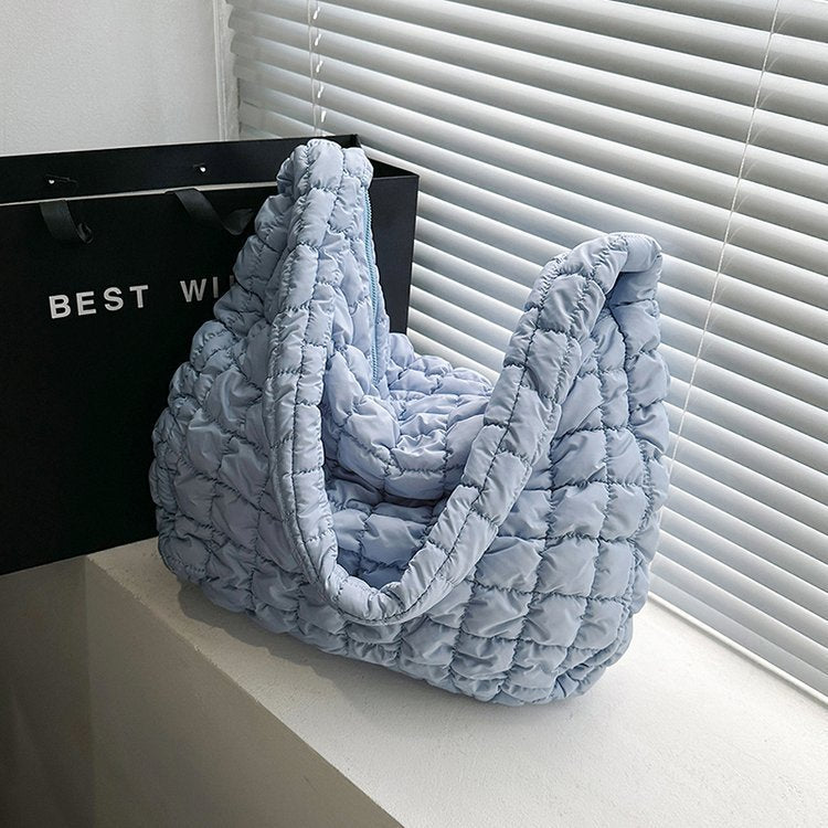 Women's Retro Trendy Large Capacity Color Matching Shoulder Bags